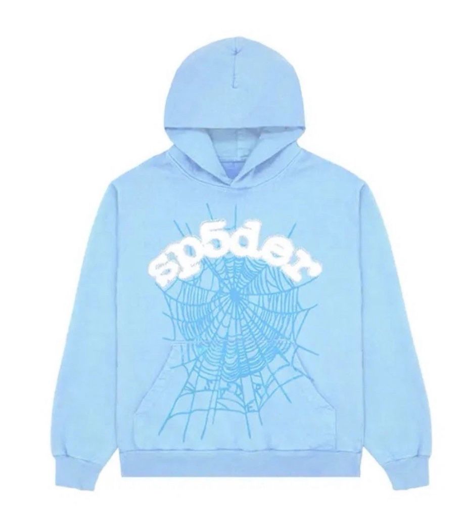 Baby Blue Spider Hoodie
