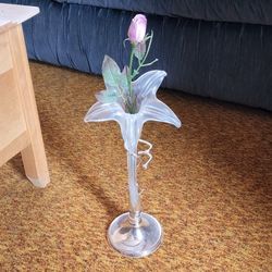 Glass Flower Vase