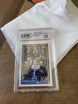 Shaq Rookie Card Rate!!!