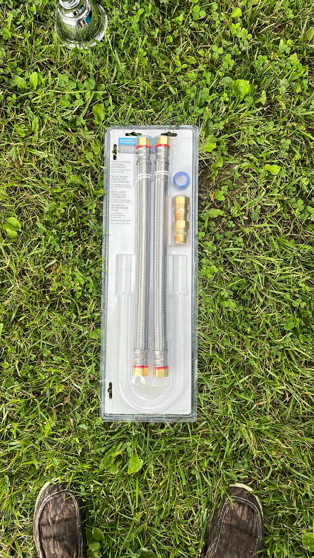 2 18 Inch Braided Water Connection