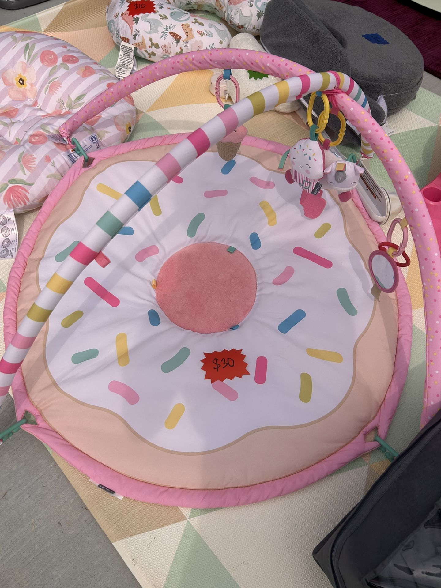 Donut Baby Play Mat