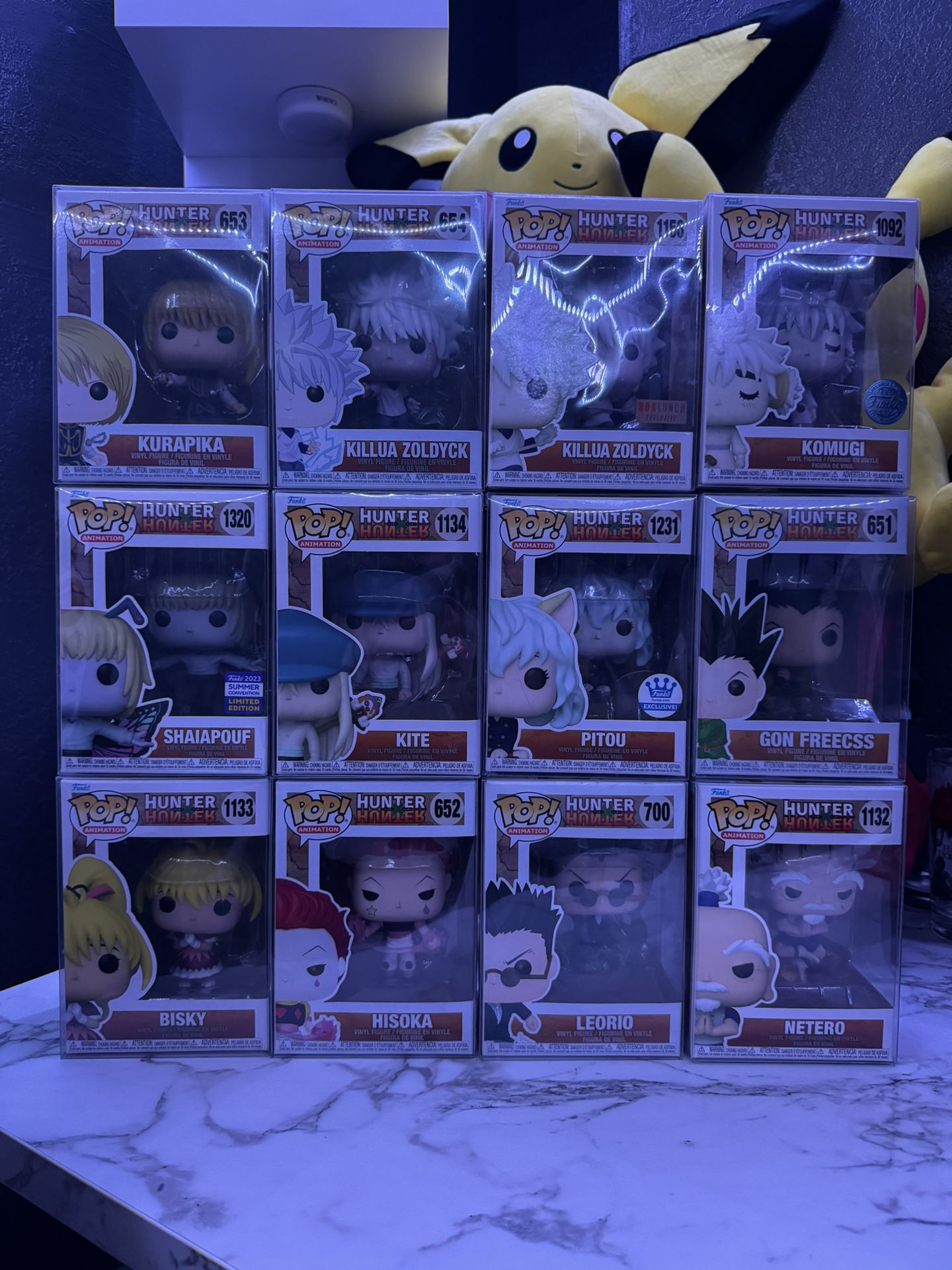 Hunter x Hunter Funko Pop Lot 