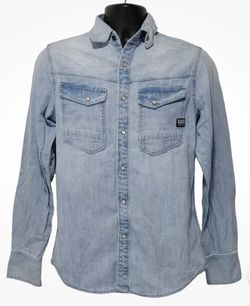 G-Star Originals Raw Slim Denim Long Sleeve Shirt