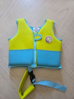 Pottwal Swim Vest for Kids - Swim Jacket for 1-2 Years (24-33LBS)
