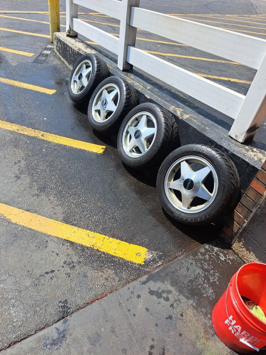14" Fitipaldi Wheels 4x100