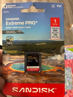 SanDisk Extreme Pro 1TB SDXC UHS-I Card