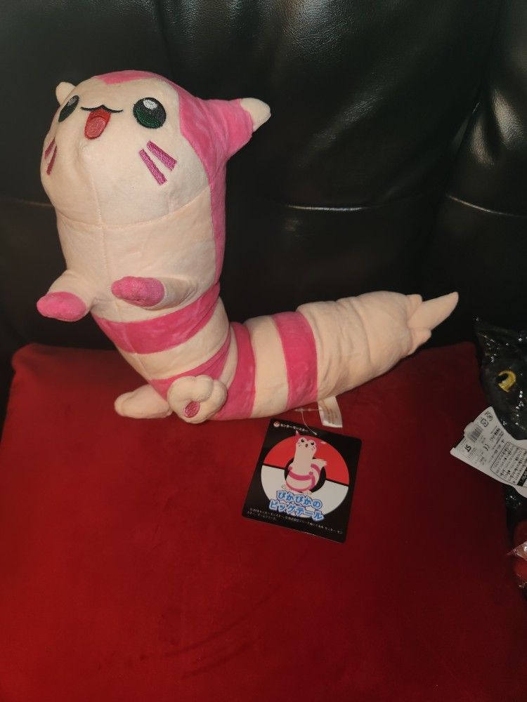 shiny furret plush