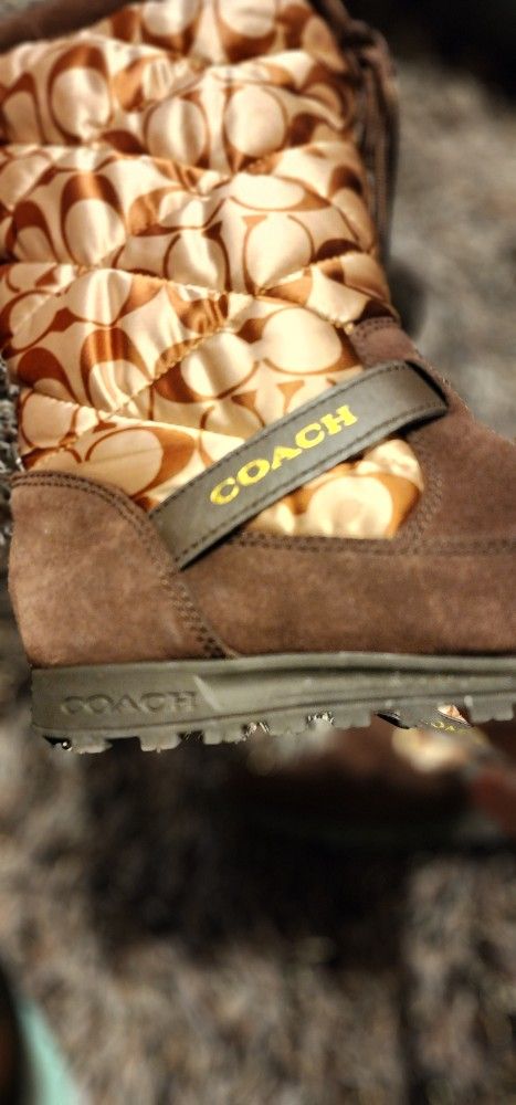 Coach Snow Boots 7.5