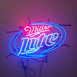 Miller Lite Neon Sign