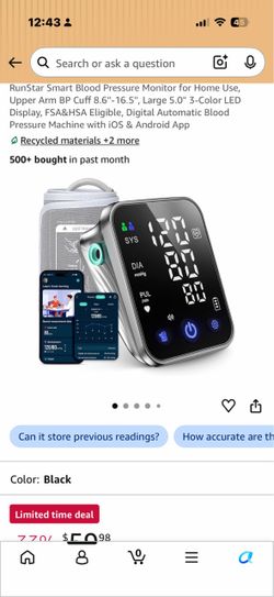 mart Blood Pressure Monitor