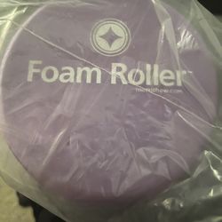 Purple Foam Roller Brand New In Plastic 