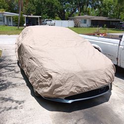 Car cover mid sized vehicle