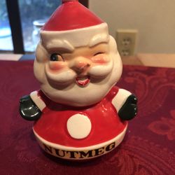 Vintage Holt Howard Nutmeg Santa Shaker