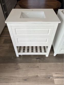 30 Inch Bathroom Vanity Cabinet Combo  Come with Countertop and Sink   $279