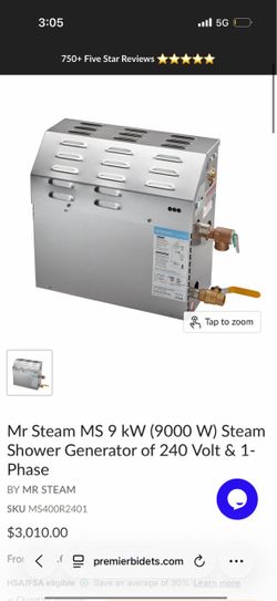 Mr Steam bath