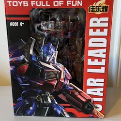 Transformers Star Leader Optimus Prime Action Figure (NEW - Factory Sealed)
