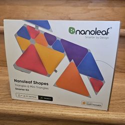 17 Panel NEW NanoLeaf Shapes Triangles & Mini Triangles Smarter Kit