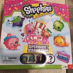 Kids Games. Shopkins Board Game.