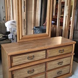 Dresser with Mirror