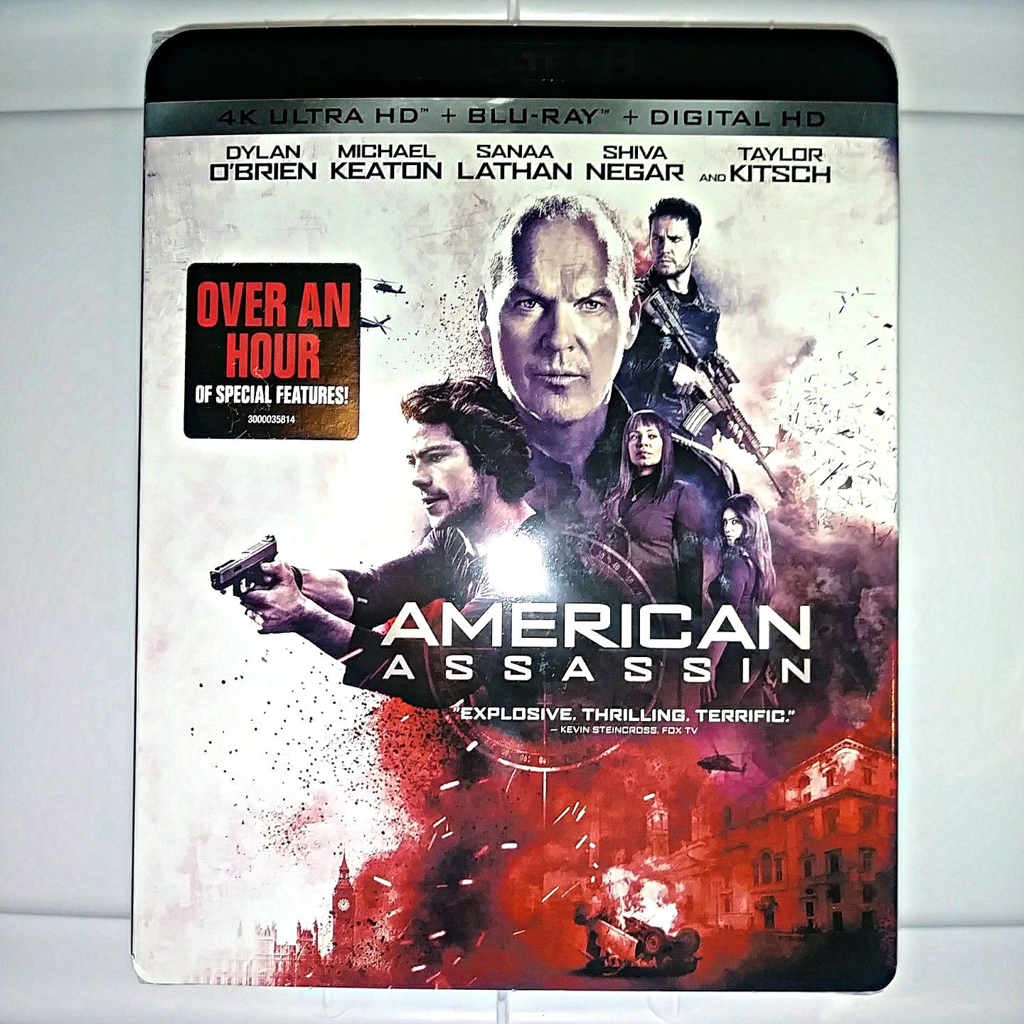 American Assassin (4k + Blu-ray + Digital) BRAND NEW SEALED