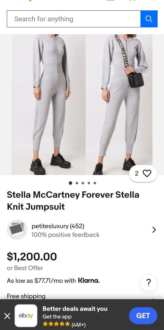 Overalls - Stella Mccartney - Light Grey