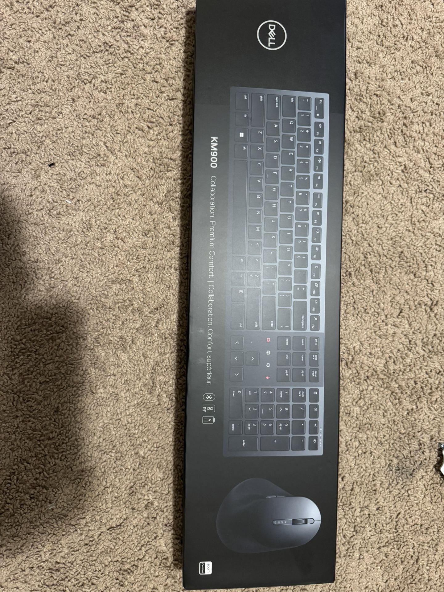 (2) Dell Pro Premium Collaboration Keyboard and Mouse - KM900 - US English