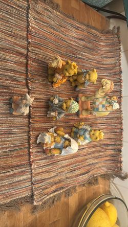 Cherished Teddies Collection 1990’s Numbered Hamilton Gifts Bears 7 Total 