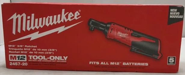 Milwaukee M12 12V Lithium-Ion Cordless 3/8 in. Ratche