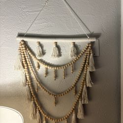 Wall Beaded Macrame 