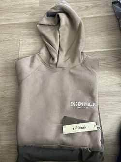 Essential desert taup hoodie xs