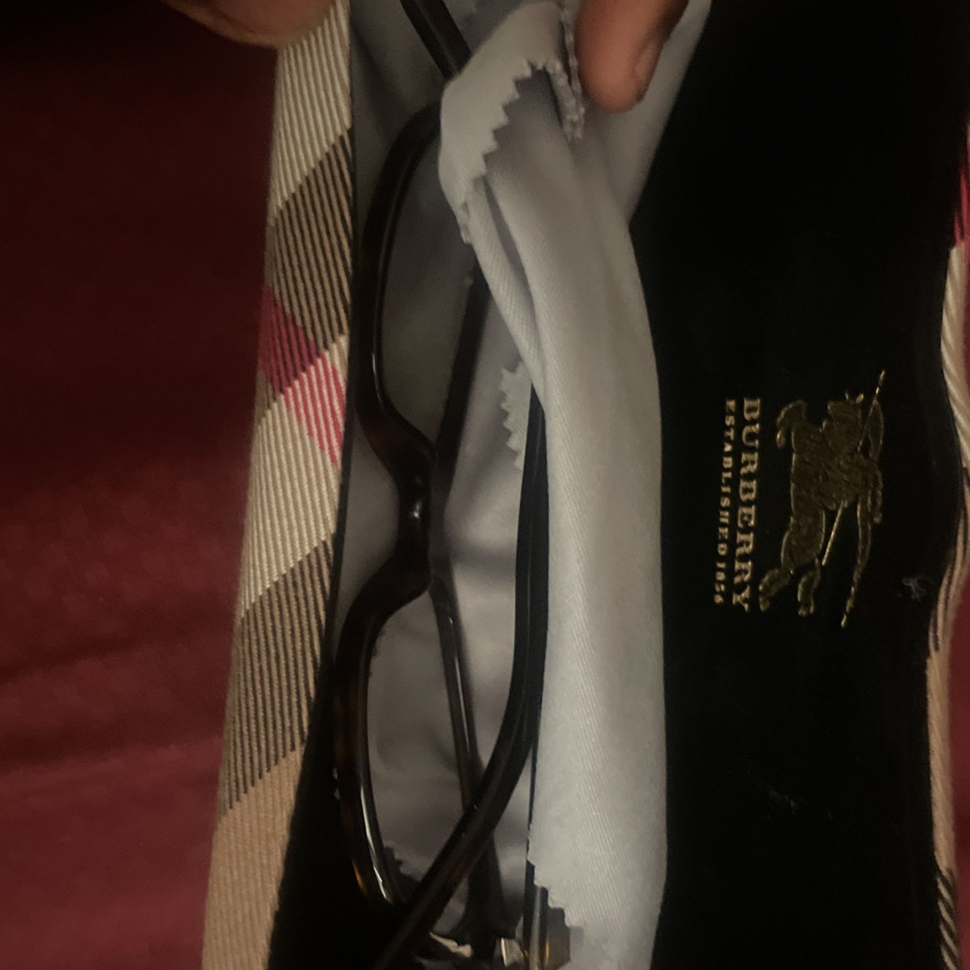 Burberry Glasses With case : Real