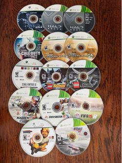 14 XBOX 360 Games 💿 MAKE OFFER