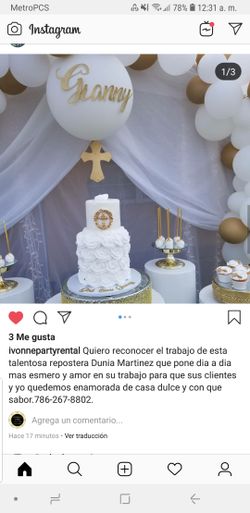 Cake de bautizo