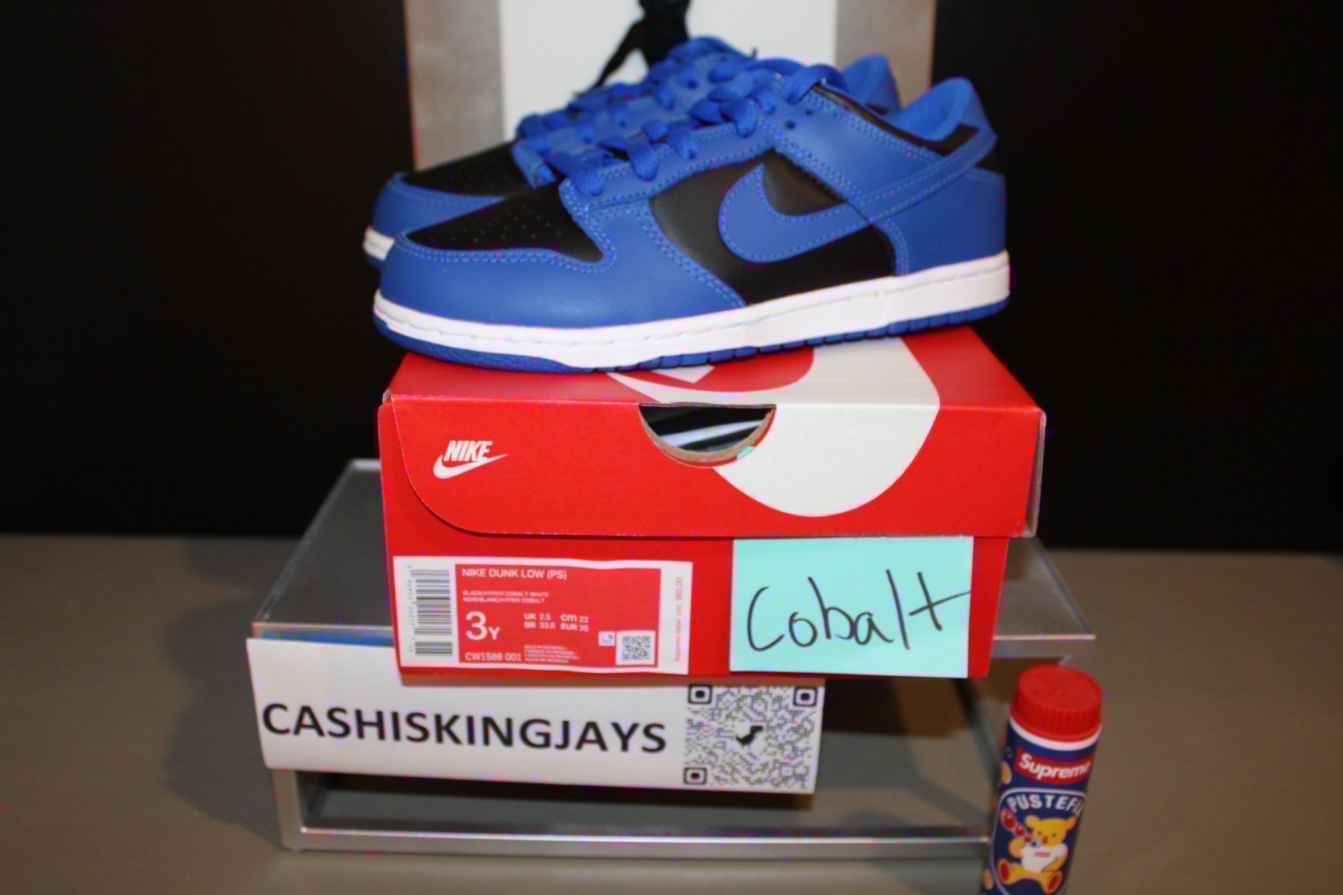 Nike Dunk Low Hyper Cobalt (PS) Size 3Y Meet Ups at Durango Casino 🎰 or IKEA