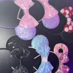 Disney Inspired Mickey Minnie Mouse Ears 