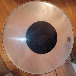 REMO#22"{black dot} bass drum head