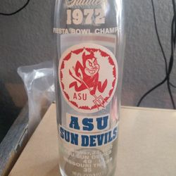 Vintage Pepsi-Cola Bottle ASU SUN DEVILS 