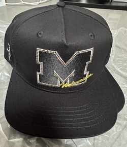NEW Travis Scott CACTUS JACK Michigan Wolverines MITCHELL & Ness Hat Snapback
