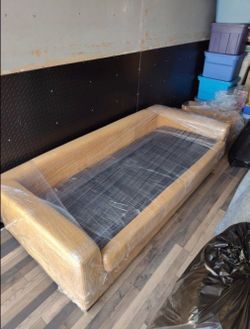 Yellow Corduroy Couch