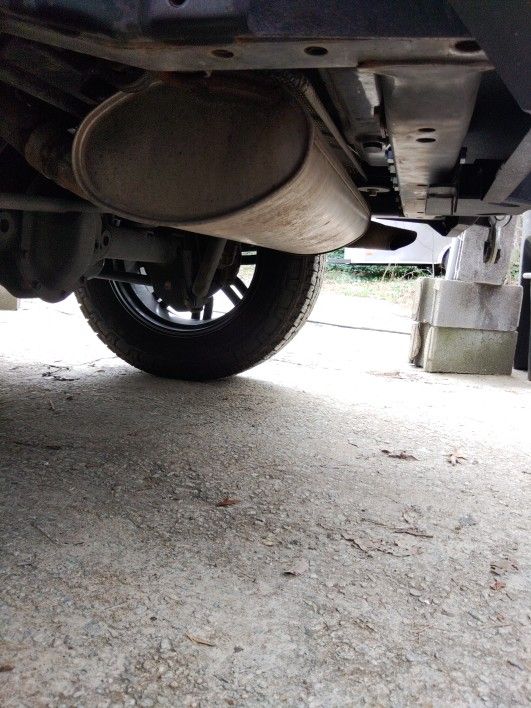 Muffler 2018 Jeep Wrangler JK