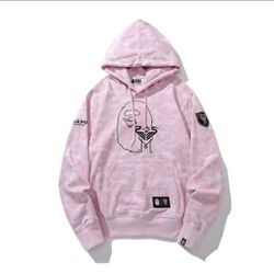 Pink Bape Inter Miami Hoodie