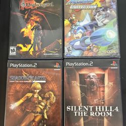 PlayStation PS2 Games! 3 Complete And 1 Sealed!