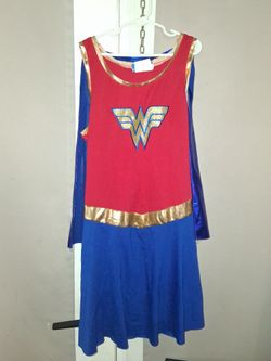 Wonder woman costume dress, Adult Small