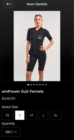 OHM Womens suit & battery