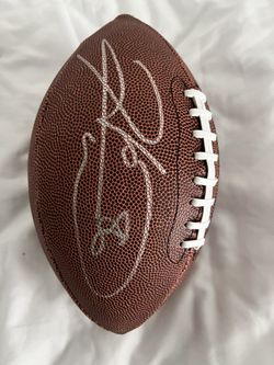 Legendary H ines W ard Autograph Food Ball Collectible