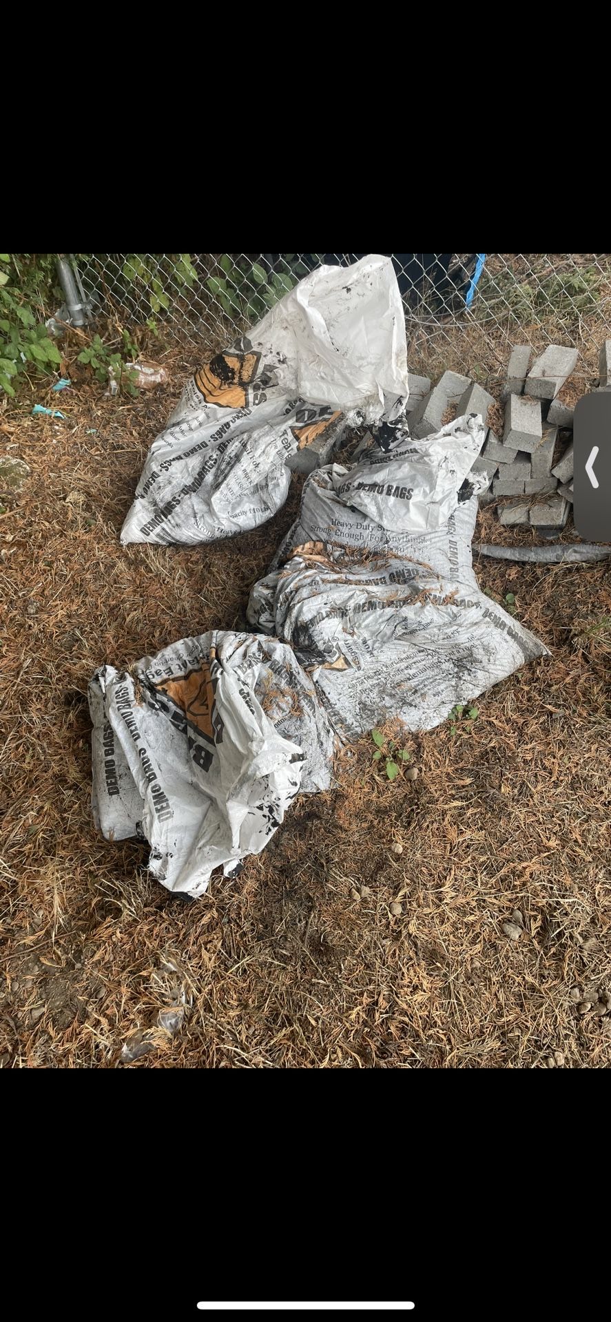 Free Black Sand Bags 