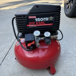 Craftsman air compressor 150 psi 6 gallon 2hp oil free