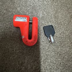 Motorcycles Scooters Security Disk Lock 🔐 