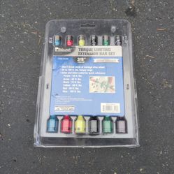 Pittsburgh torque limiting extension bar set 3/8" drive