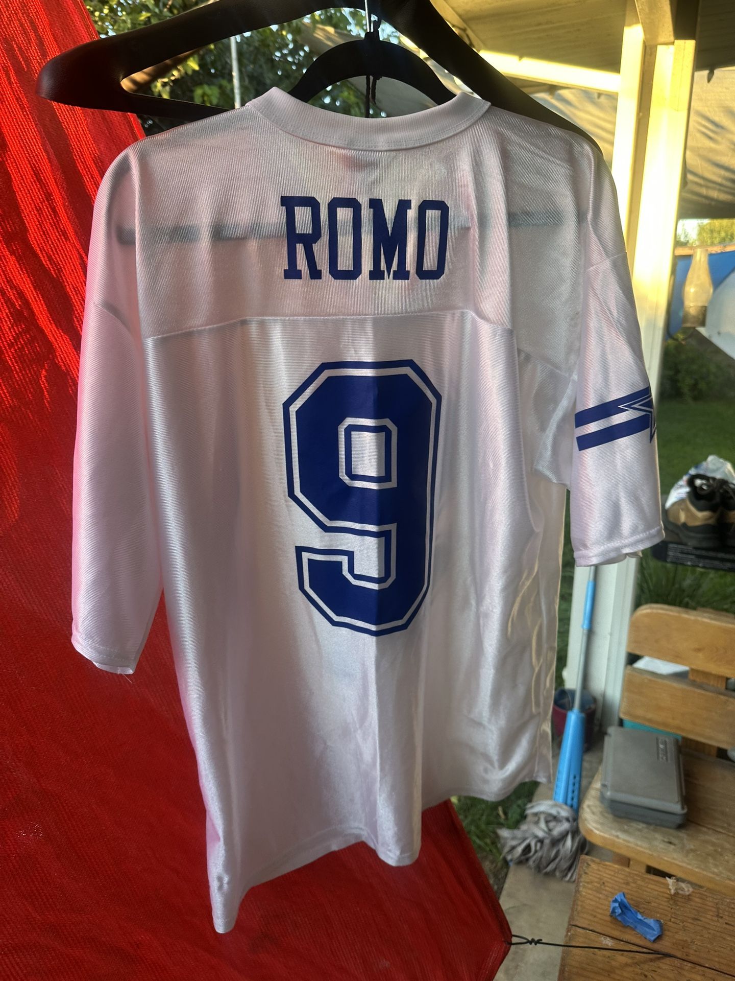 Dallas Cowboys Tony Romo #9 Jersey Adult Large NFL White